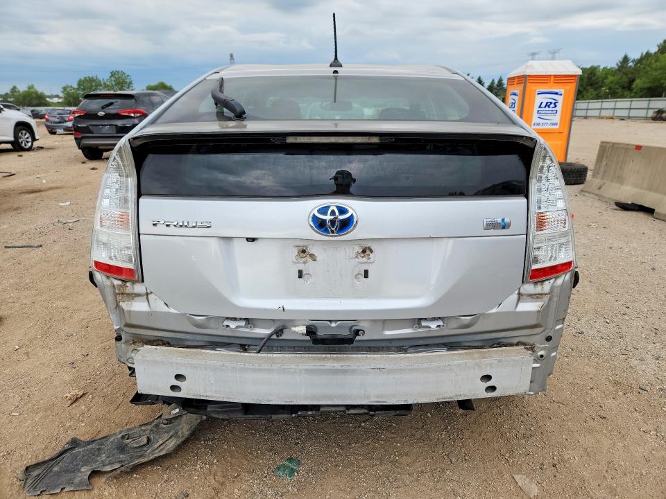 2010 Toyota Prius VIN JTDKN3DU6A0059449 COPART salvage auction — REAR END, IL - SALVAGE CERTIFICATE, sold $2,300 on 2026-07-28 (photo 6)