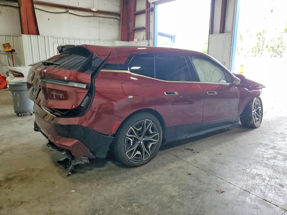 2022 BMW Ix VIN WB523CF03NCK59950 COPART salvage auction — FRONT END, Ny - Mv-907A Salvage Certificate, sold $6,700 on 2026-07-15 (photo 3)