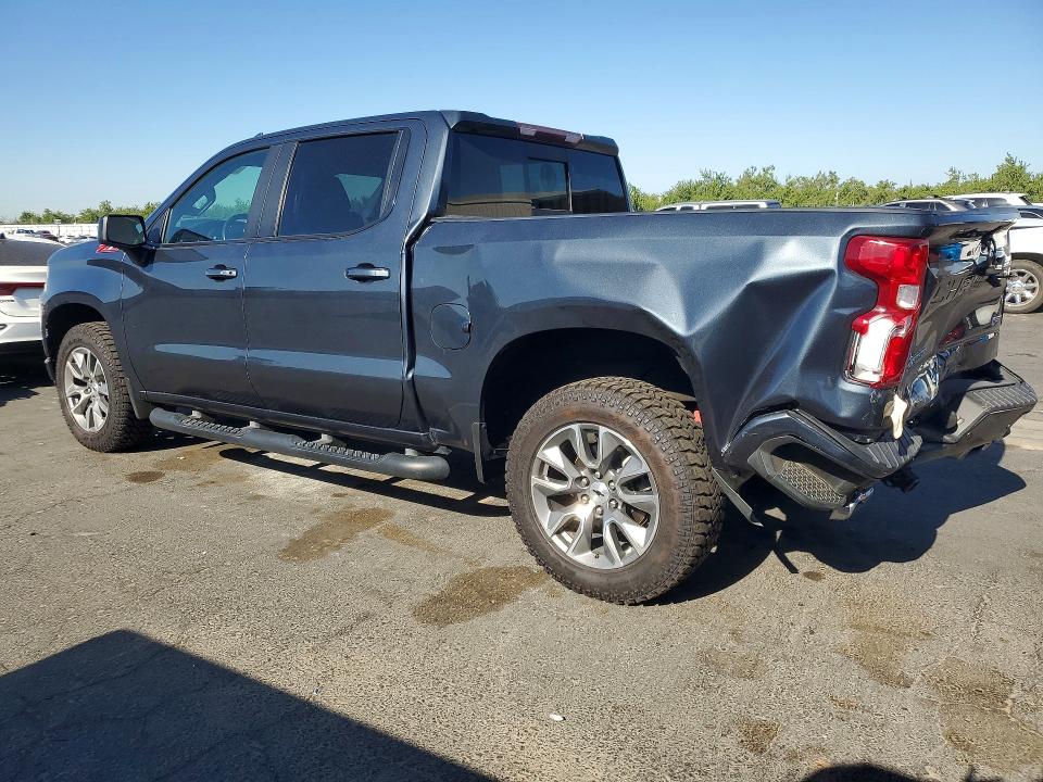 2020 Chevrolet Silverado VIN 1GCUYEED4LZ379426 COPART salvage auction — REAR END, Ca - Salvage Certificate, sold $12,800 on 2026-07-09 (photo 2)