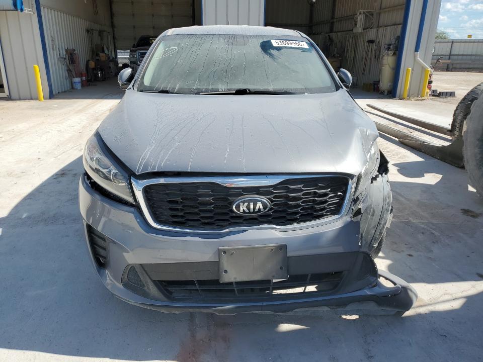 2020 Kia Sorento VIN 5XYPG4A31LG652411 COPART salvage auction — FRONT END, Tx - Salvage Vehicle Title, sold $3,200 on 2026-07-06 (photo 5)