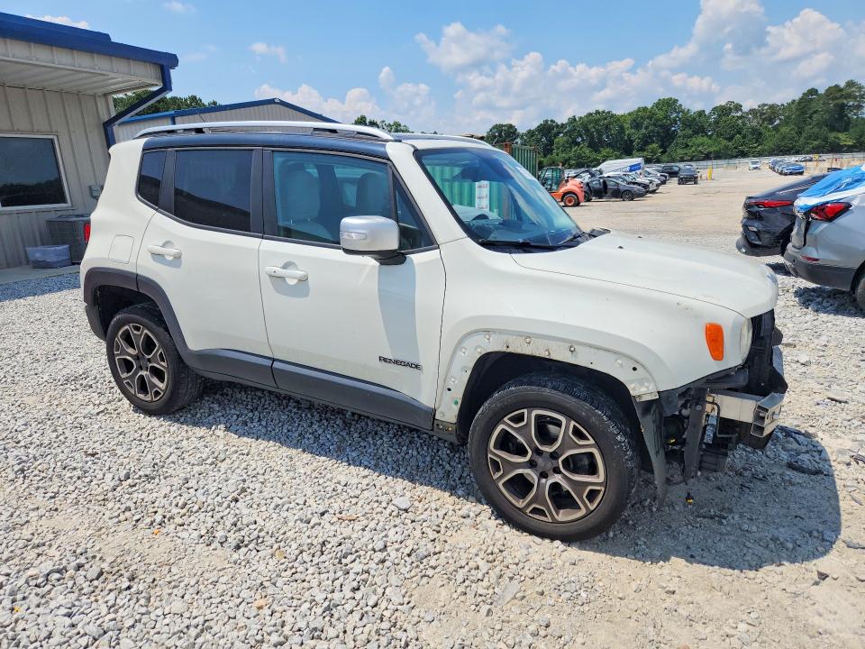 2015 Jeep Renegade VIN ZACCJBDT8FPB88960 COPART salvage auction — FRONT END, Ga - Cert Of Title-Salvage, sold $275 on 2026-07-21 (photo 4)