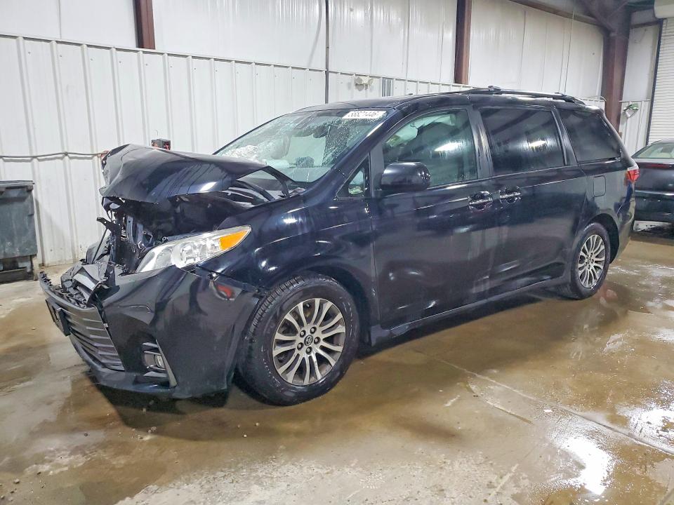 2018 Toyota VIN 5TDYZ3DCXJS939590 COPART salvage auction — FRONT END, Oh - Cert Of Title-Salvage, sold $3,050 on 2026-07-29 (photo 1)