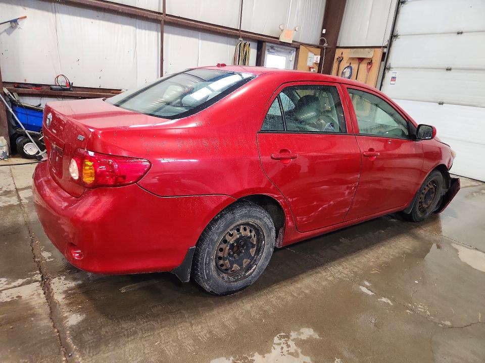 2009 Toyota Corolla VIN 2T1BU40E89C072504 COPART salvage auction — FRONT END, AB - BOS - SALVAGE, sold $1,150 on 2026-07-02 (photo 3)