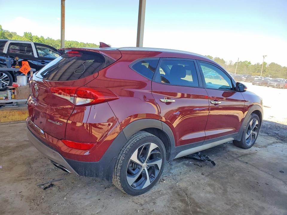 2018 Hyundai Tucson VIN KM8J33A2XJU819309 COPART salvage auction — WATER/FLOOD, Al - Certificate Of Title (P), sold $2,950 on 2026-07-02 (photo 3)