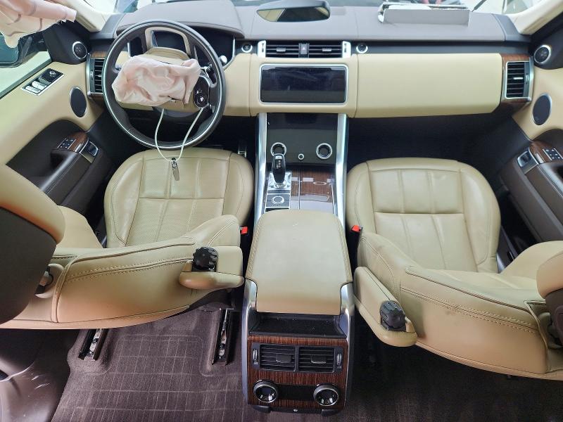 2022 Land rover RANGE ROVER VIN SALWR2SU2NA215269 COPART salvage auction — FRONT END, Tx - Salvage Vehicle Title, sold $9,600 on 2026-07-31 (photo 8)