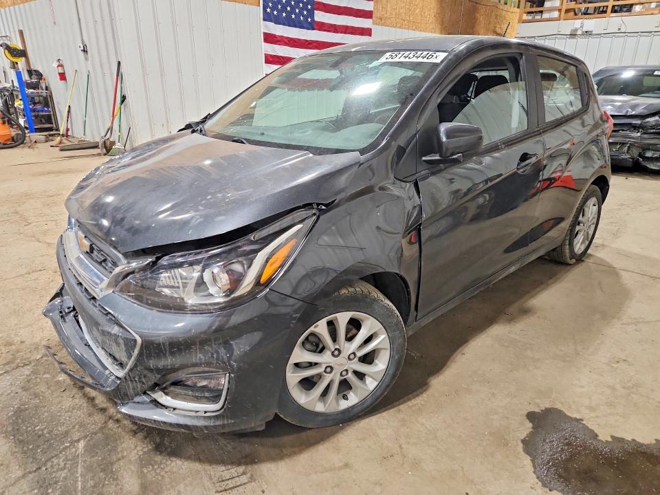 2021 Chevrolet VIN KL8CD6SA3MC714454 COPART salvage auction — FRONT END, Ak - Certificate Of Vehicle Title, sold $50 on 2026-07-24 (photo 1)