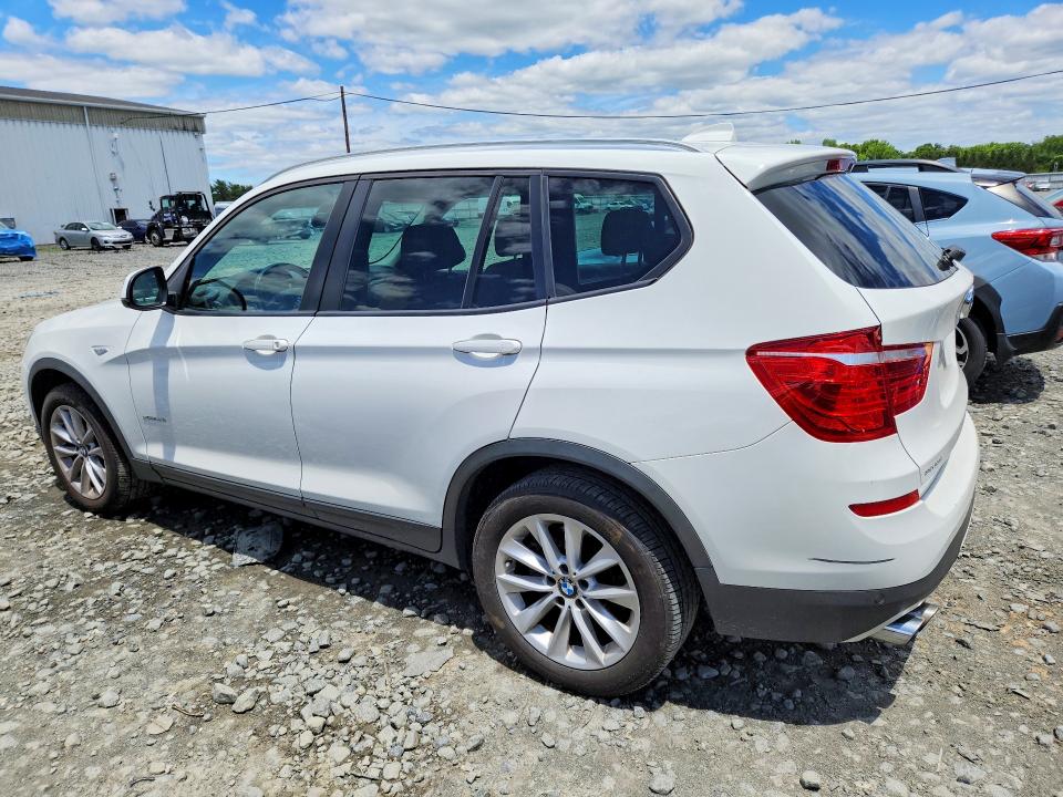 2016 BMW X3 VIN 5UXWX9C58G0D66057 COPART salvage auction — SIDE, Nj - Cert Of Title-Salvage, sold $2,400 on 2026-07-27 (photo 2)