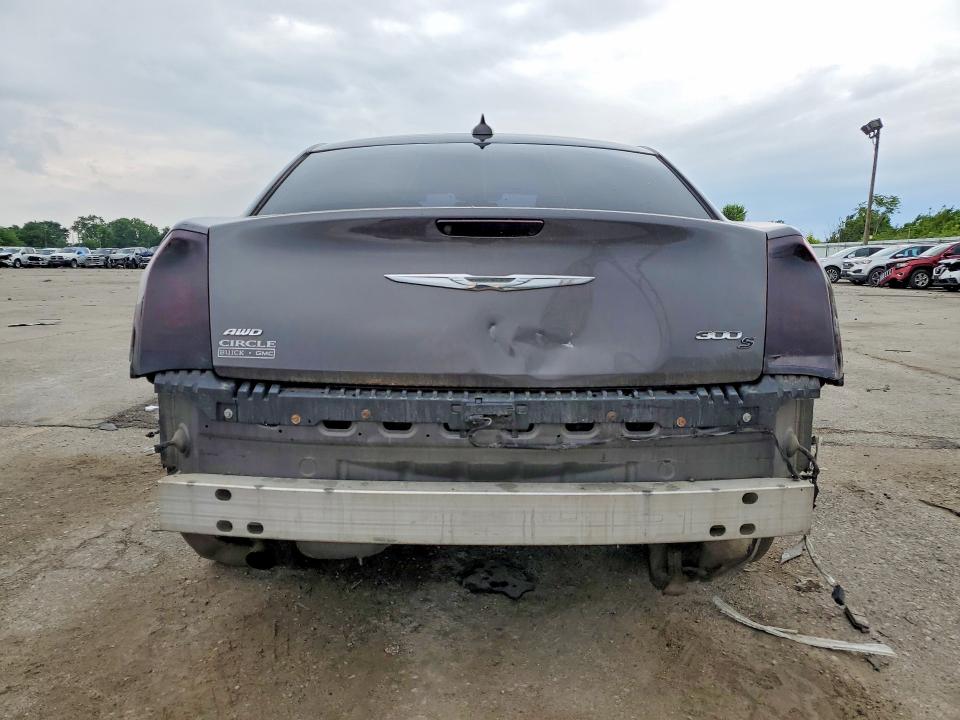 2015 Chrysler 300 VIN 2C3CCAGG8FH757038 COPART salvage auction — REAR END, In - Certificate Of Title, sold $700 on 2026-08-24 (photo 6)