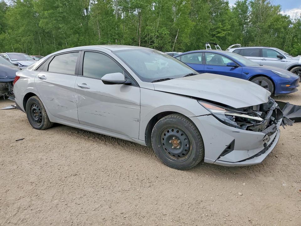 2022 Hyundai Elantra VIN KMHLM4AG2NU289978 COPART salvage auction — FRONT END, ON - PERMIT SALVAGE, sold $1,400 on 2026-07-28 (photo 4)