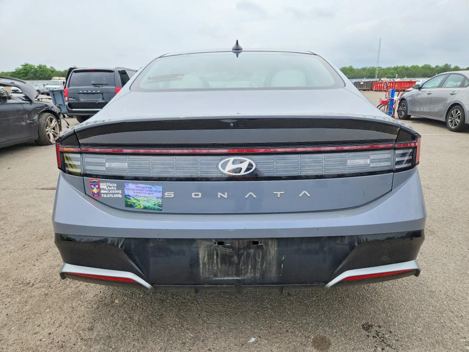 2024 Hyundai Sonata VIN KMHL64JA2RA424793 COPART salvage auction — FRONT END, Ny - Mv-907A Salvage Certificate, sold $7,300 on 2026-07-27 (photo 6)