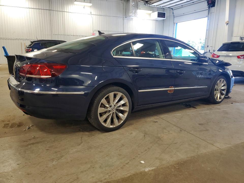 2013 Volkswagen Passat cc VIN WVWGU7AN2DE559287 COPART salvage auction — FRONT END, Mn - Cert Of Title-Prior Salvage, sold $825 on 2026-08-11 (photo 3)