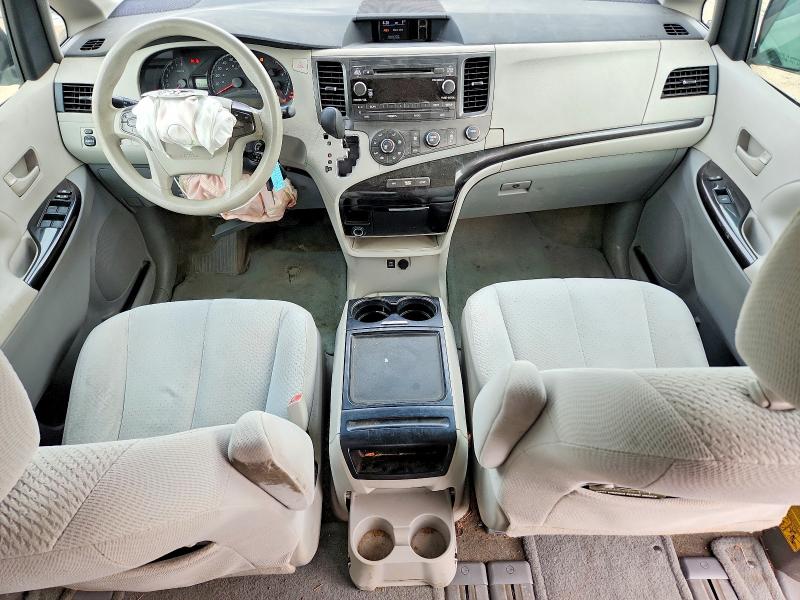 2012 Toyota VIN 5TDKK3DC0CS188366 COPART salvage auction — FRONT END, Md - Cert Of Salvage > 75% Damage, sold $1,150 on 2026-07-07 (photo 8)