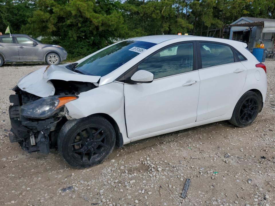 2016 Hyundai Elantra VIN KMHD35LH7GU300656 COPART salvage auction — FRONT END, Tx - Salvage Vehicle Title, sold $350 on 2026-07-28 (photo 1)