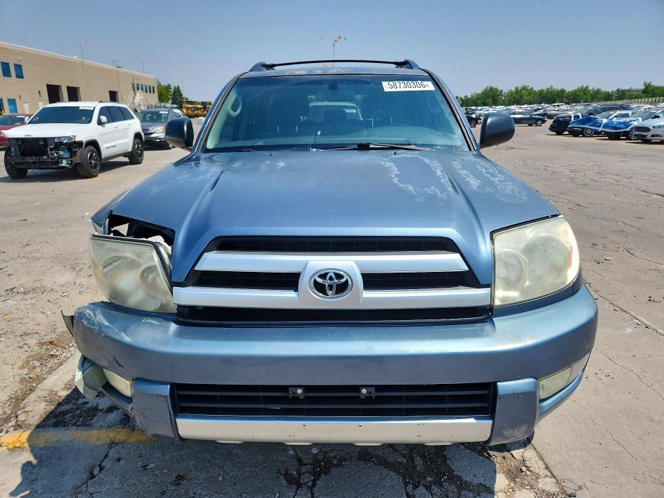 2004 Toyota 4runner VIN JTEBU14R940054765 COPART salvage auction — FRONT END, Co - Public - Salvage Title, sold $350 on 2026-07-29 (photo 5)