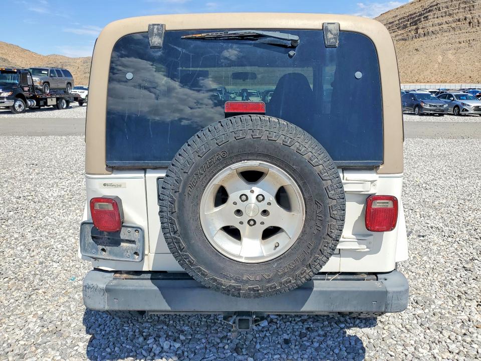 2002 Jeep Wrangler / VIN 1J4FA59S12P768194 COPART salvage auction — MECHANICAL, Az - Certificate Of Title, sold $2,050 on 2026-07-02 (photo 6)