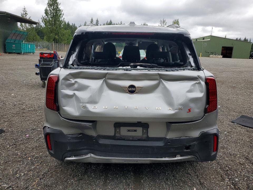2025 Mini Countryman VIN WMZ23GA07S7S43757 COPART salvage auction — REAR END, FL - CERT OF TITLE SLVG REBUILDABLE, sold $1,150 on 2026-07-27 (photo 6)