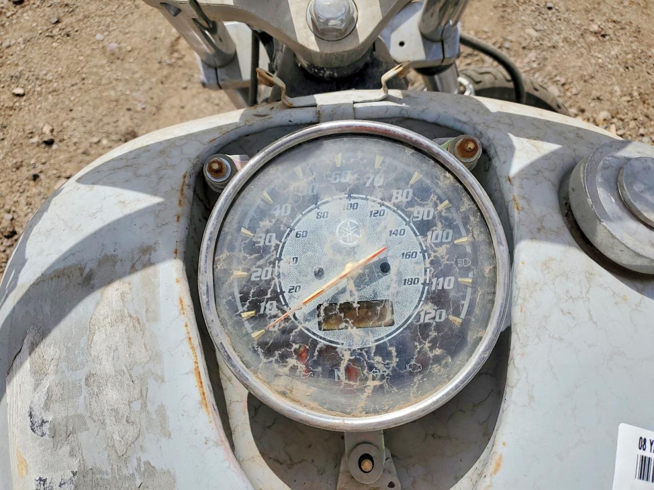 2008 Yamaha XVS1100 VIN JYAVP11E88A106019 COPART salvage auction — Front End, AZ - CERTIFICATE OF TITLE, sold $25 on 2026-06-29 (photo 7)