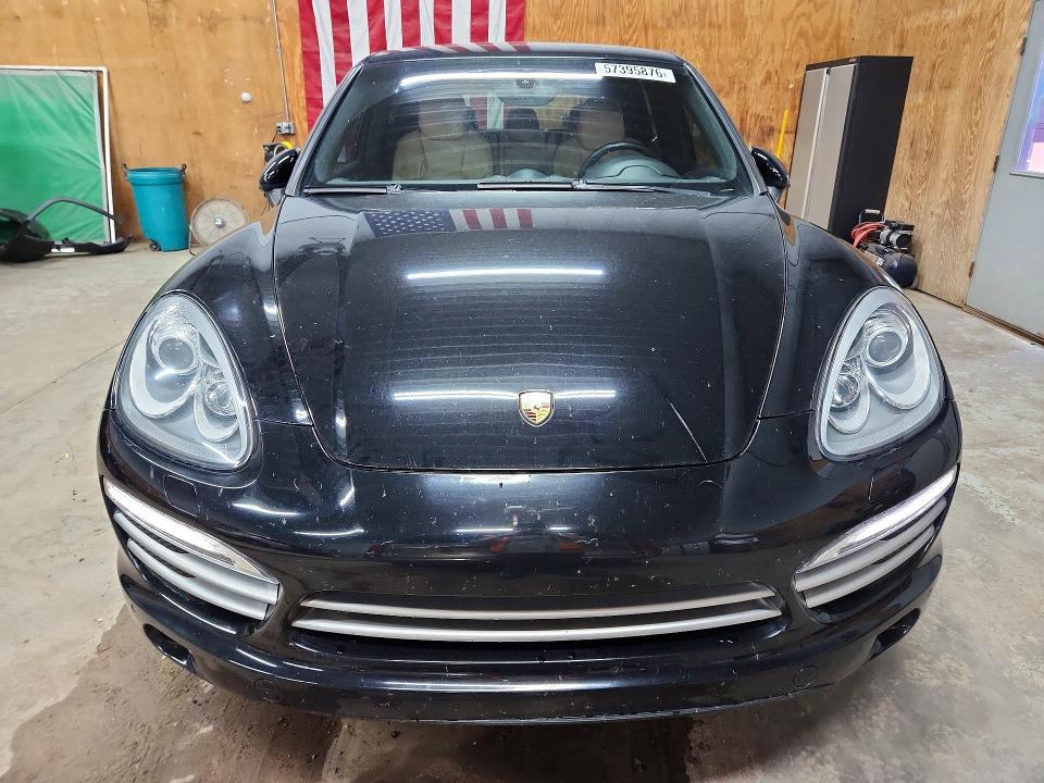2014 Porsche Cayenne VIN WP1AA2A28ELA06856 COPART salvage auction — FRONT END, Mi - Certificate Of Title, sold $2,650 on 2026-07-15 (photo 5)