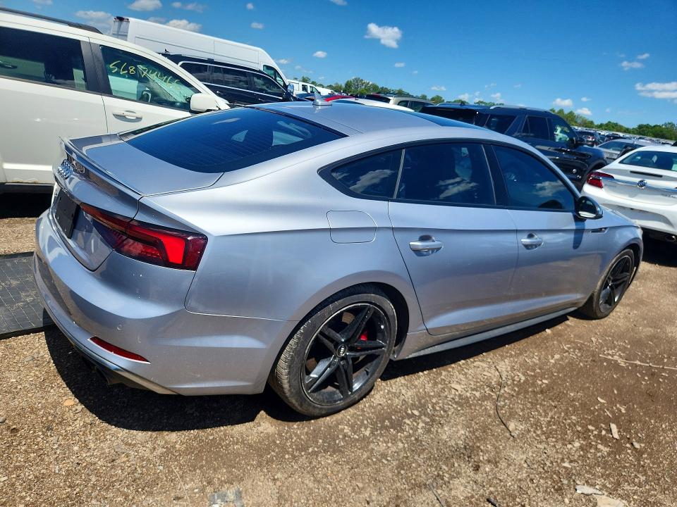 2018 Audi VIN WAUB4CF55JA012347 COPART salvage auction — MINOR DENT/SCRATCHES, Il - Certificate Of Title (P), sold $13,200 on 2026-07-28 (photo 3)