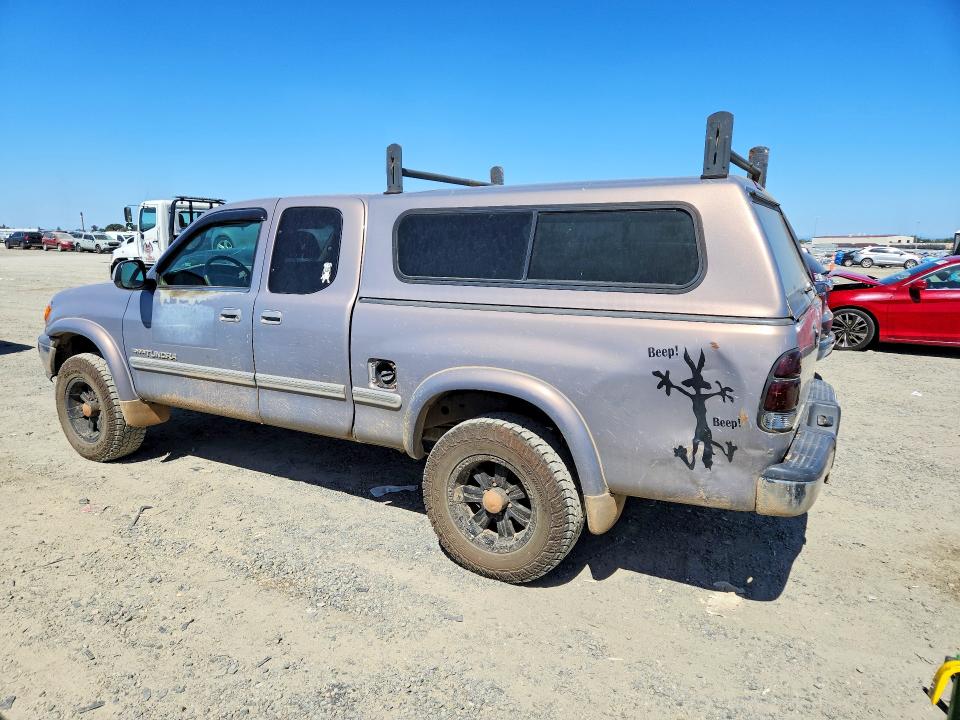 2002 Toyota Tundra VIN 5TBBT48102S246639 COPART salvage auction — VANDALISM, Ca - Salvage Certificate, sold $1,500 on 2026-07-14 (photo 2)