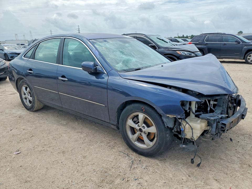 2007 Hyundai Azera VIN KMHFC46F37A143321 COPART salvage auction — FRONT END, Tx - Salvage Vehicle Title, sold $150 on 2026-07-14 (photo 4)