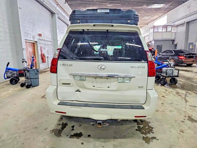 2008 Lexus Gx 470 VIN JTJBT20X280153092 COPART salvage auction — FRONT END, VA - CERT OF TITLE - SALVAGE, sold $1,400 on 2026-07-22 (photo 6)
