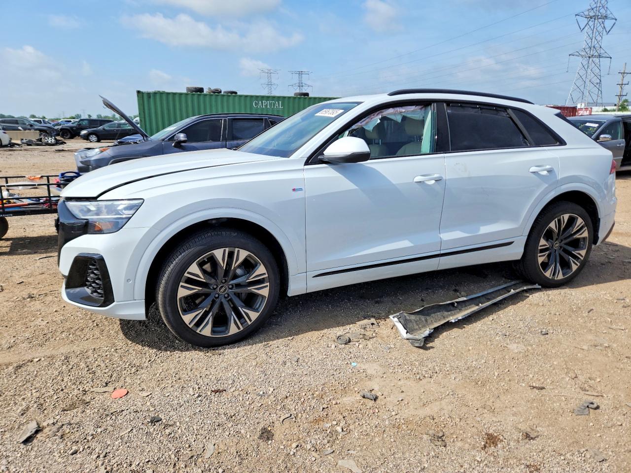 2025 Audi Q8 VIN WA1EVBF13SD019926 — COPART salvage auction photo