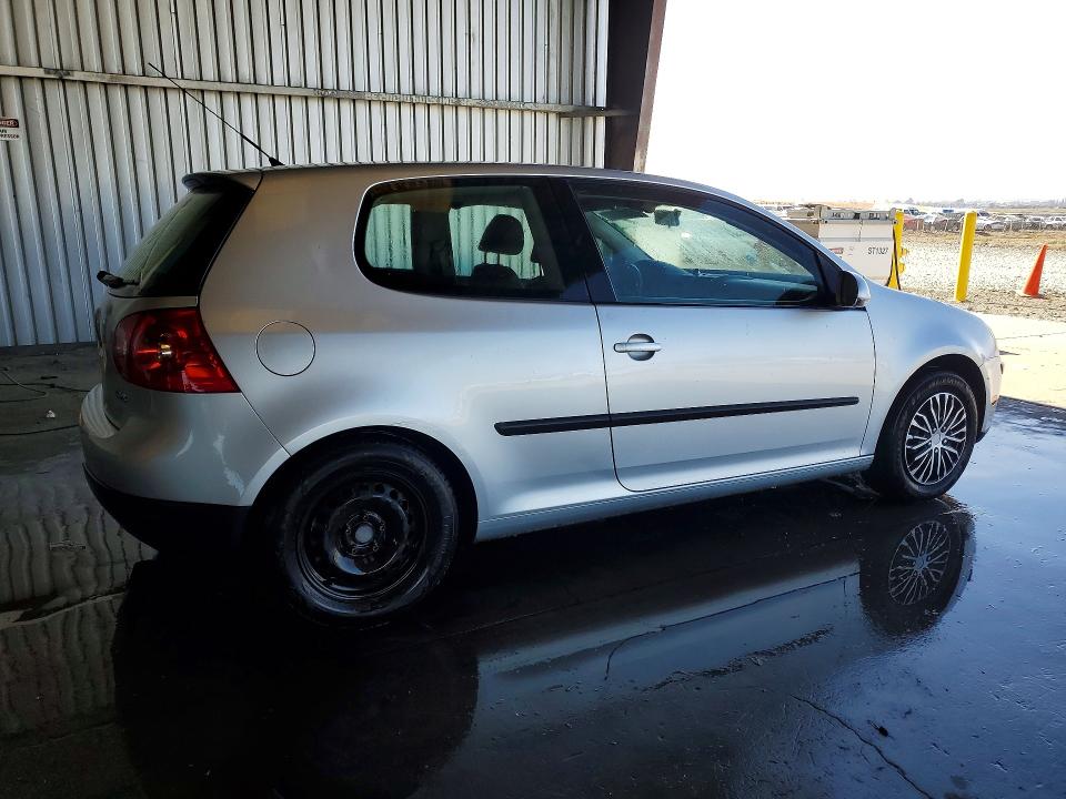 2008 Volkswagen Rabbit VIN WVWBB71K38W270781 COPART salvage auction — FRONT END, CA - CERTIFICATE OF TITLE, sold $50 on 2026-08-06 (photo 3)