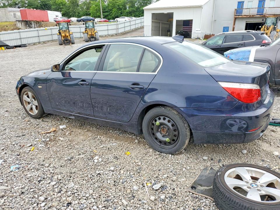 2008 BMW 5er VIN WBANV13588BZ45165 COPART salvage auction — MECHANICAL, Oh - Cert Of Title-Salvage, sold $275 on 2026-07-31 (photo 2)