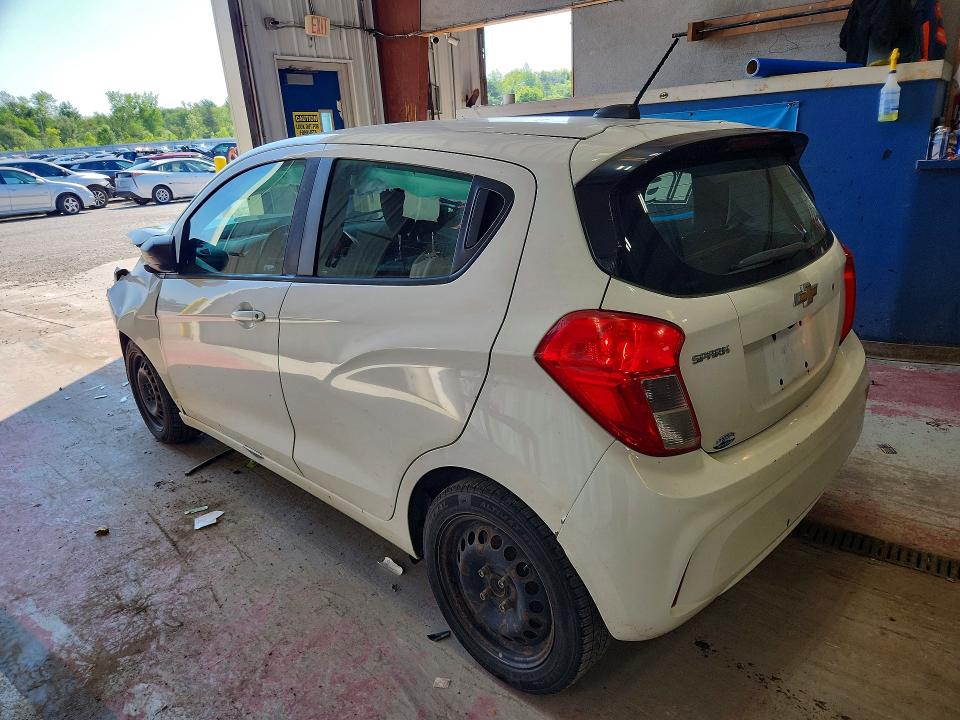 2018 Chevrolet Spark VIN KL8CB6SA5JC423701 COPART salvage auction — FRONT END, Pa - Certificate Of Salvage, sold $275 on 2026-07-20 (photo 2)