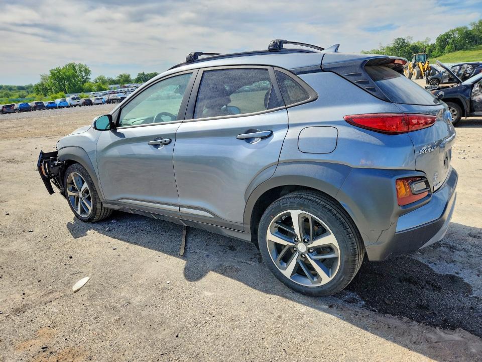 2021 Hyundai Kona VIN KM8K33A52MU615204 COPART salvage auction — FRONT END, Wi - Cert Of Title-Claim Paid, sold $4,100 on 2026-07-07 (photo 2)