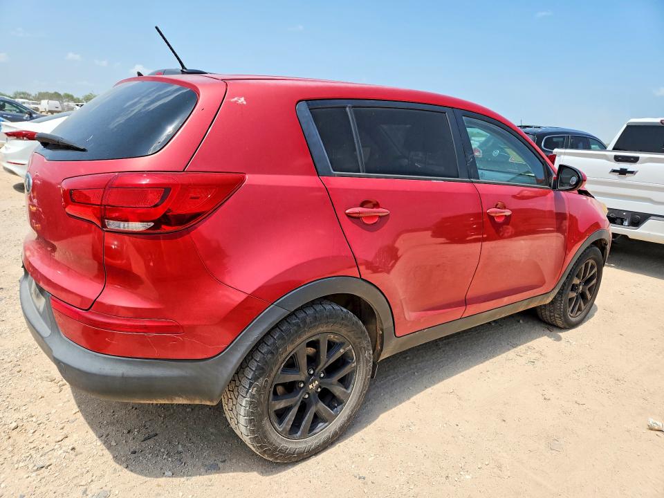 2015 Kia Sportage VIN KNDPB3AC3F7708049 COPART salvage auction — FRONT END, Tx - Salvage Vehicle Title, sold $1,550 on 2026-07-30 (photo 3)