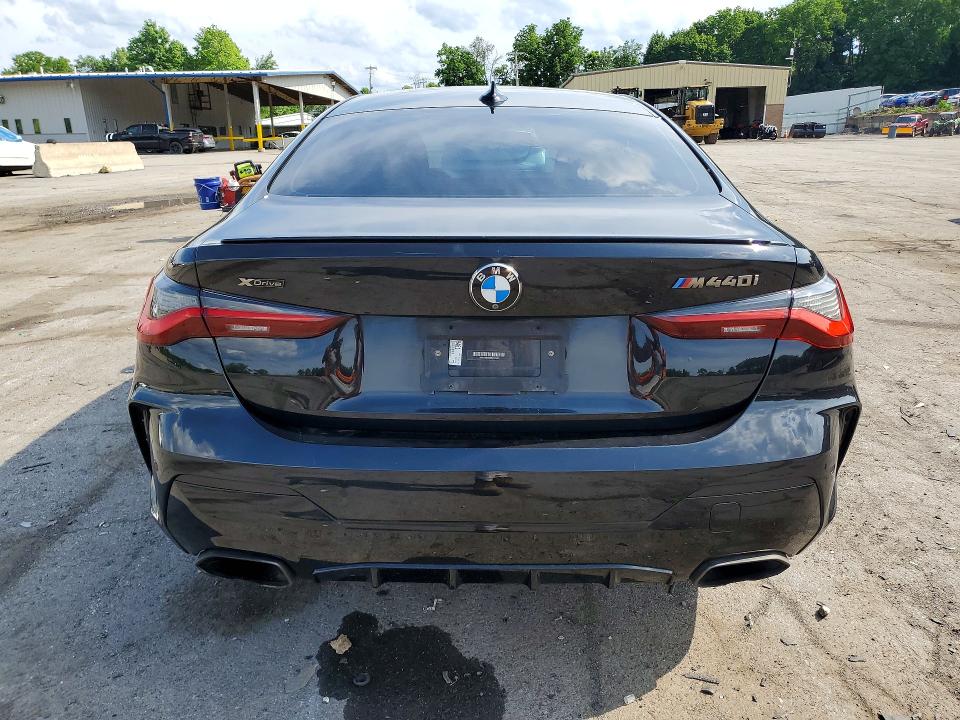 2021 BMW M4 VIN WBA13AR0XMCF61542 COPART salvage auction — FRONT END, Ny - Mv-907A Salvage Certificate, sold $19,400 on 2026-08-06 (photo 6)