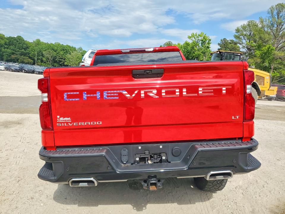 2022 Chevrolet Silverado VIN 3GCPYFEL8NG179940 COPART salvage auction — FRONT END, Nc - Salvage Certificate Of Title, sold $9,400 on 2026-07-31 (photo 6)