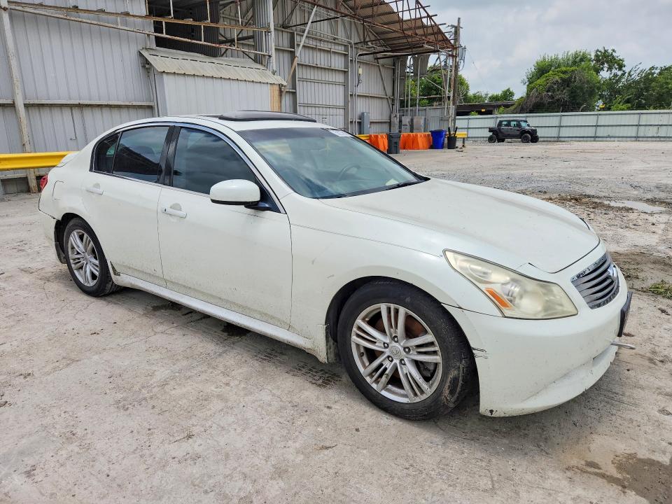 2008 Infiniti Ex35 VIN JNKBV61E88M224496 COPART salvage auction — REAR END, Tx - Salvage Vehicle Title, sold $200 on 2026-07-07 (photo 4)