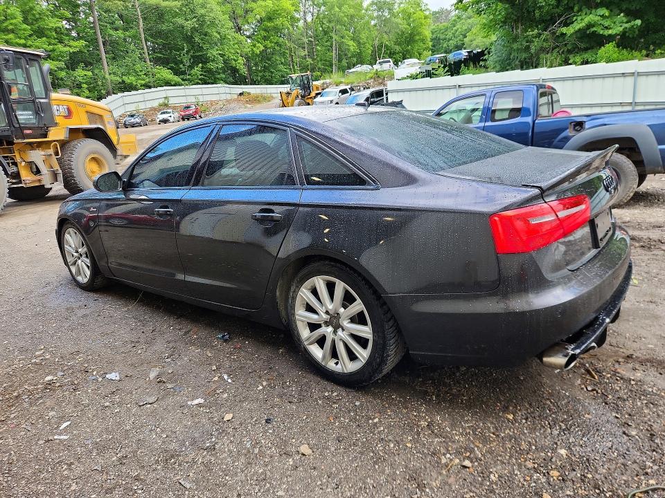 2013 Audi A6 VIN WAUGGAFC3DN018144 COPART salvage auction — FRONT END, Vt - Cert Of Title-Salvage Vehicle, sold $900 on 2026-07-20 (photo 2)