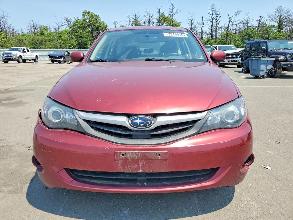 2011 Subaru Impreza VIN JF1GH6A68BH830765 COPART salvage auction — REAR END, NY - MV-907A SALVAGE CERTIFICATE, sold $375 on 2026-07-20 (photo 5)