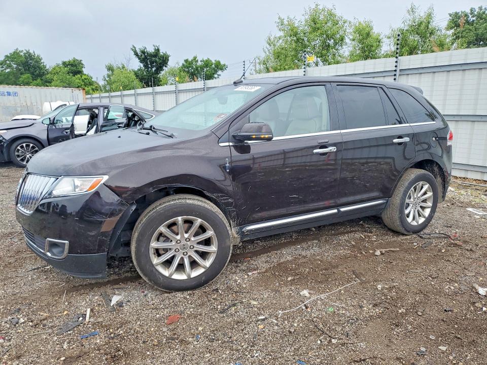 2013 Lincoln Mkx VIN 2LMDJ6JK4DBL33999 COPART salvage auction — FRONT END, Il - Salvage Certificate, sold $375 on 2026-07-22 (photo 1)