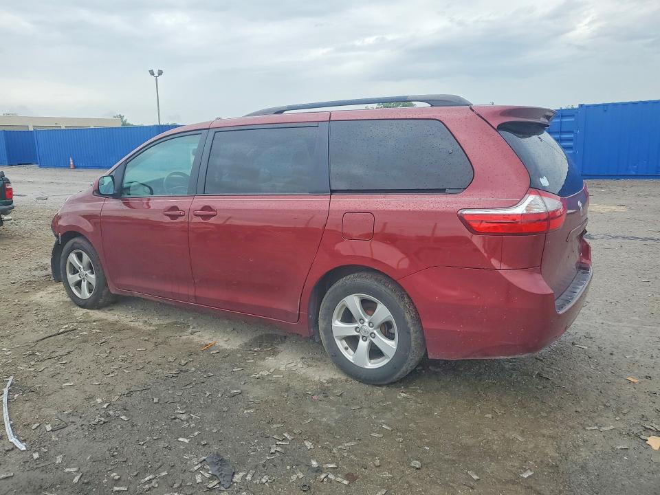2015 Toyota Sienna VIN 5TDKK3DCXFS560302 COPART salvage auction — FRONT END, In - Cert Of Title-Salvage Title, sold $225 on 2026-07-21 (photo 2)