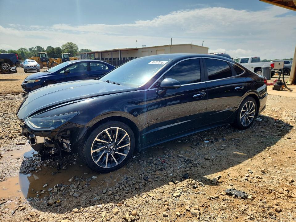 2020 Hyundai Sonata VIN 5NPEH4J24LH031667 COPART salvage auction — FRONT END, Al - Cert Of Title-Salvage Title, sold $6,800 on 2026-07-22 (photo 1)