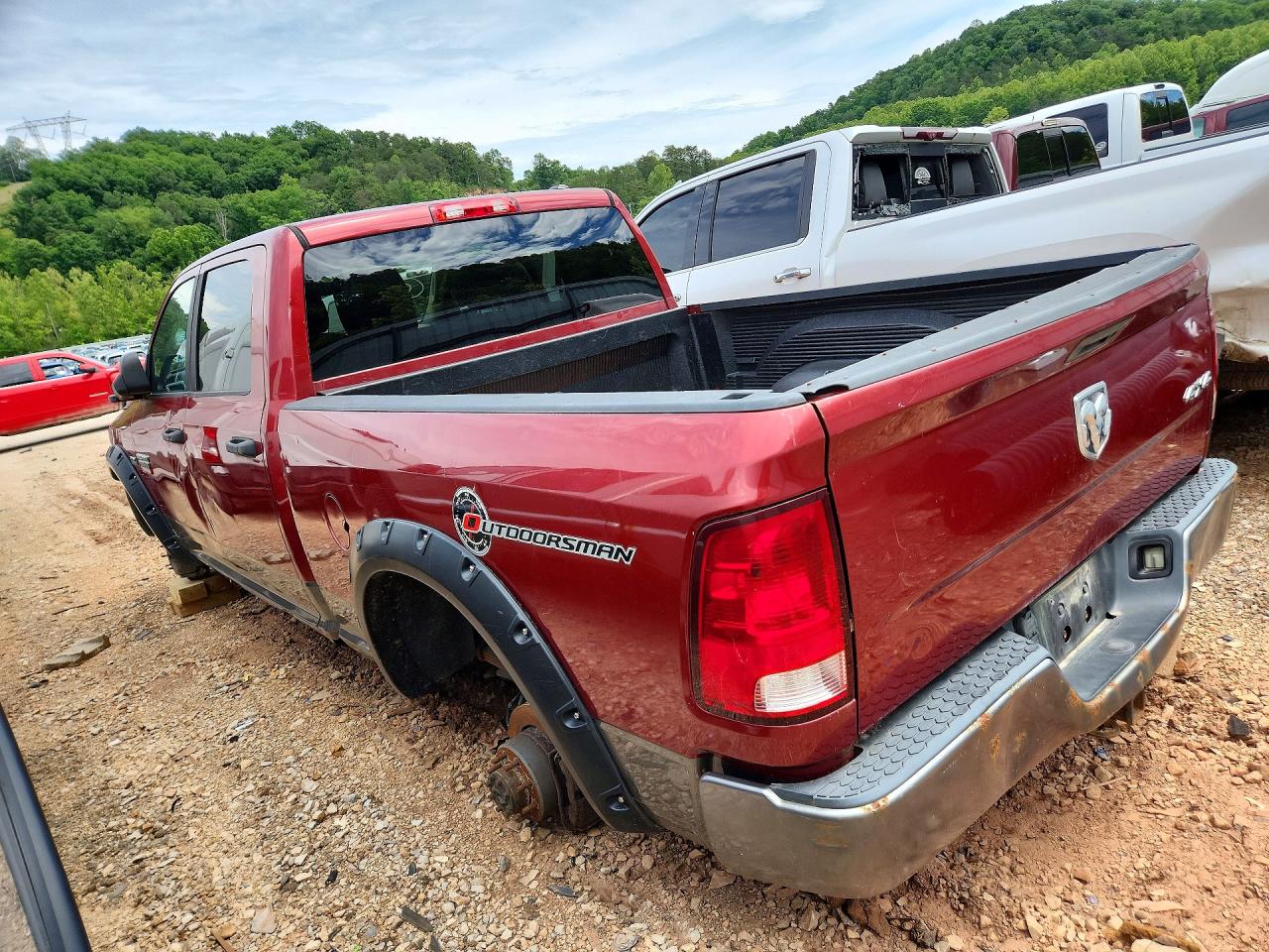 2011 Dodge Ram 2500 VIN 3D7TT2CTXBG530728 COPART salvage auction — Stripped, IN - CERTIFICATE OF TITLE, sold $1,550 on 2026-07-02 (photo 2)