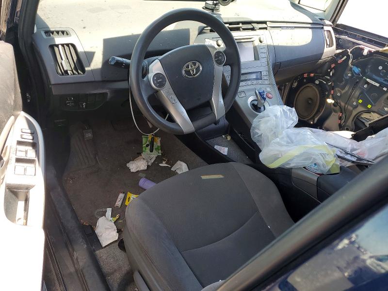 2013 Toyota Prius VIN JTDKN3DU9D1726447 COPART salvage auction — FRONT END, Ca - Salvage Certificate, sold $1,100 on 2026-07-27 (photo 8)