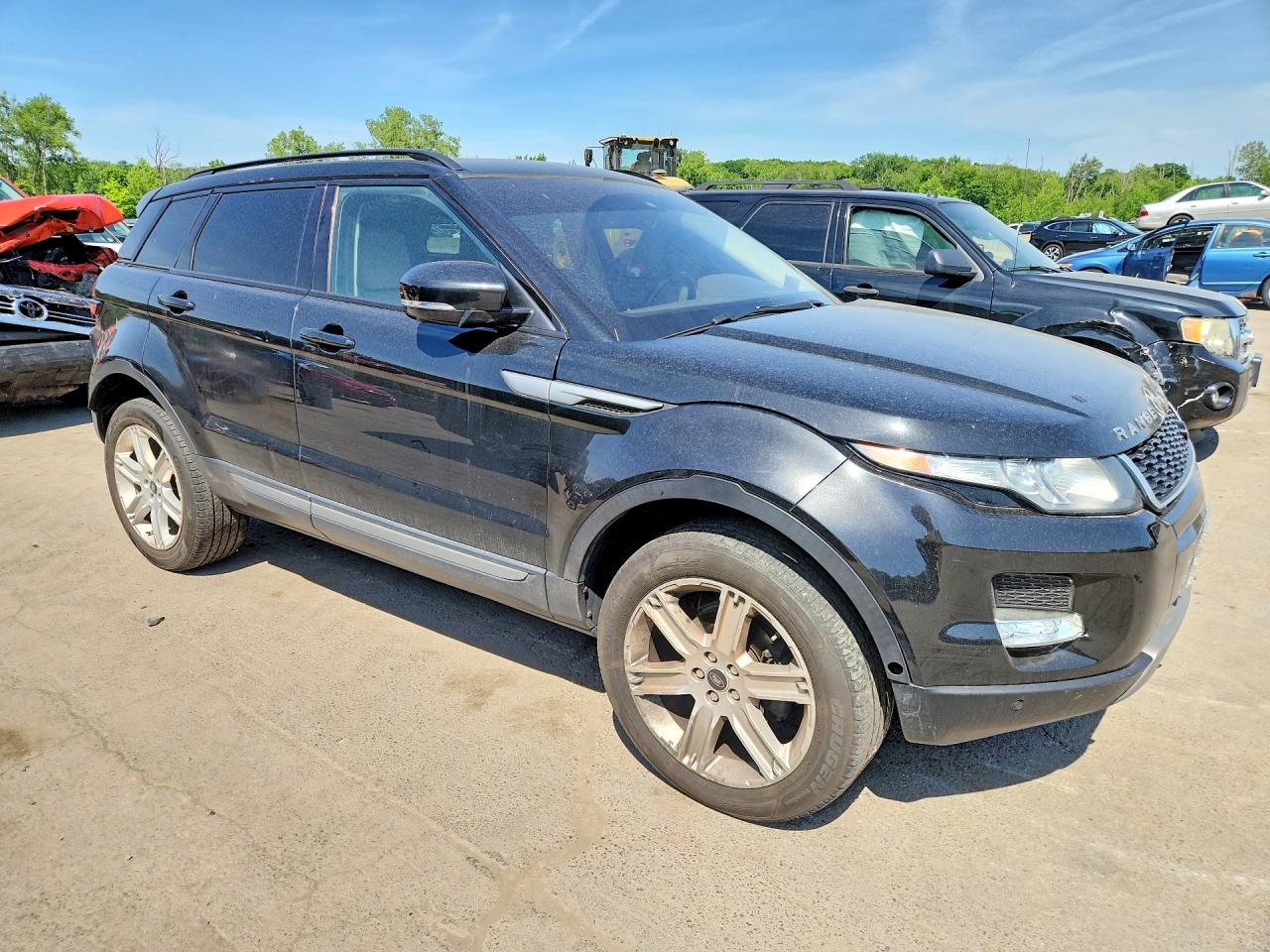 2013 Land Rover Range Rover Evoque VIN SALVR2BG1DH718125 COPART salvage auction — Mechanical, CT - CERTIFICATE OF TITLE (P), sold $900 on 2026-07-03 (photo 4)