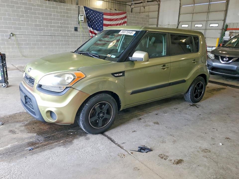 2013 Kia Soul VIN KNDJT2A57D7499605 COPART salvage auction — REAR END, Mo - Certificate Of Title, sold $900 on 2026-07-07 (photo 1)
