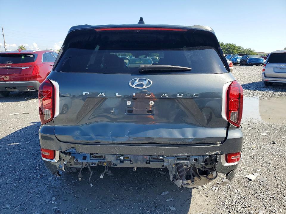 2022 Hyundai Palisade VIN KM8R74HEXNU469201 COPART salvage auction — REAR END, Fl - Certificate Of Destruction, sold $8,500 on 2026-07-10 (photo 6)