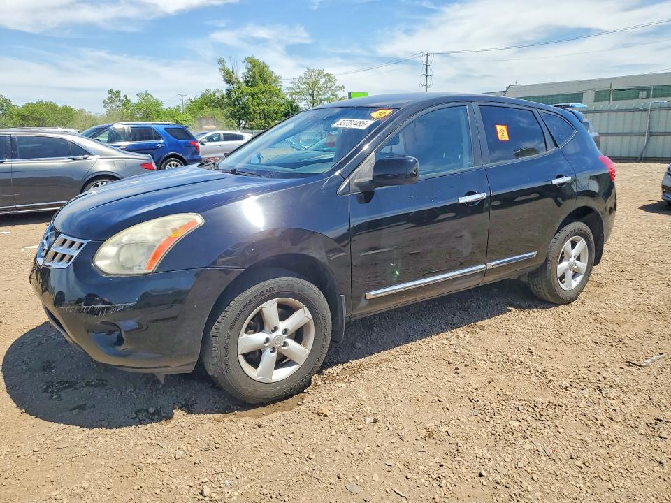 2013 Nissan Rogue VIN JN8AS5MV9DW651622 COPART salvage auction — SIDE, Il - Salvage Certificate, sold $475 on 2026-07-22 (photo 1)