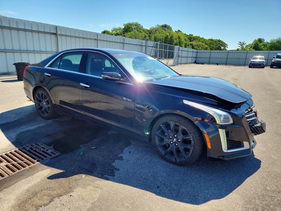 2018 Cadillac Cts VIN 1G6AX5SS3J0121900 COPART salvage auction — FRONT END, Id - Salvage Certificate Of Title, sold $1,400 on 2026-09-09 (photo 4)