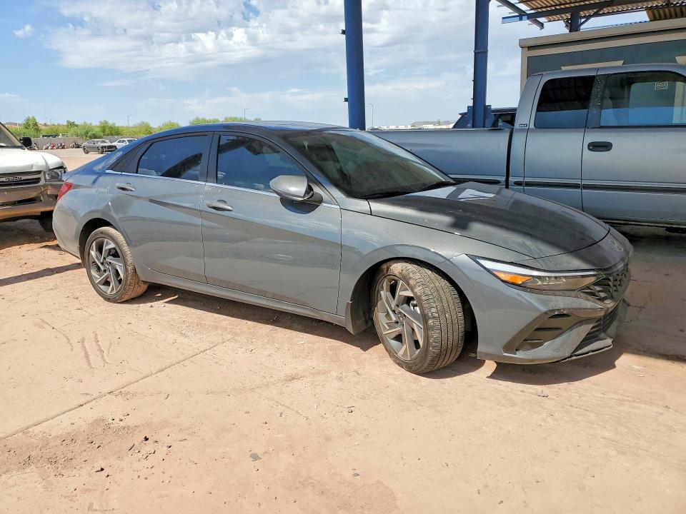2024 Hyundai Elantra VIN KMHLN4DJ7RU105886 COPART salvage auction — FRONT END, Az - Cert Of Title - Salvage, sold $3,100 on 2026-07-28 (photo 4)