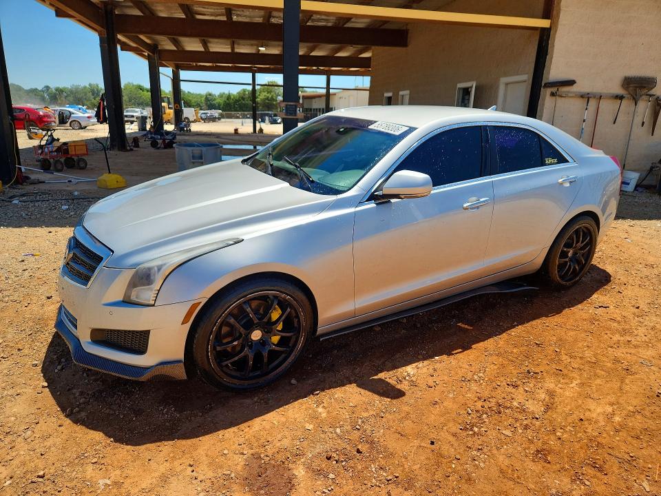 2013 Cadillac Ats VIN 1G6AH5R3XD0110280 COPART salvage auction — FRONT END, AL - CERT OF TITLE-SALVAGE TITLE, sold $825 on 2026-07-29 (photo 1)