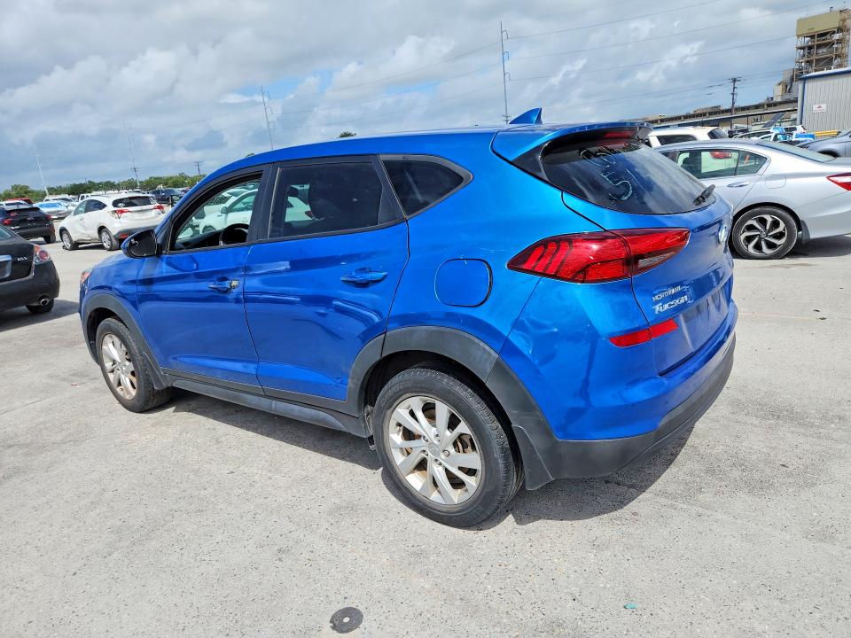 2021 Hyundai Tucson VIN KM8J23A4XMU292798 COPART salvage auction — MINOR DENT/SCRATCHES, La - Cert Of Title-Salvage, sold $3,850 on 2026-07-08 (photo 2)